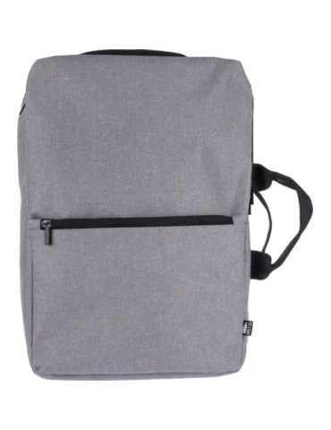 Sac à dos porte-ordinateur de 15'' en polyester rPET 300D Mallory Personnalisé 2