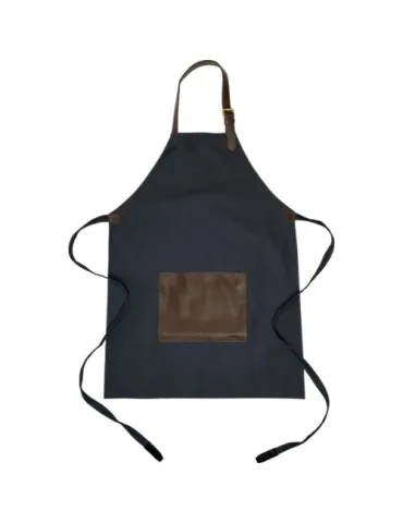 Tablier personnalisé en canvas 450 g/m2 Maria Matières : polyester Couleurs : bleu