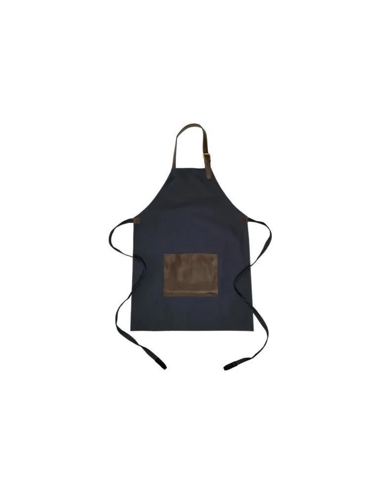 Tablier personnalisé en canvas 450 g/m2 Maria Matières : polyester Couleurs : bleu