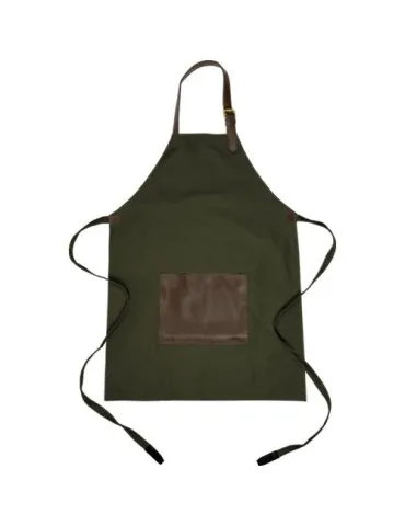 Tablier personnalisé en canvas 450 g/m2 Maria Matières : polyester Couleurs : bleu 2