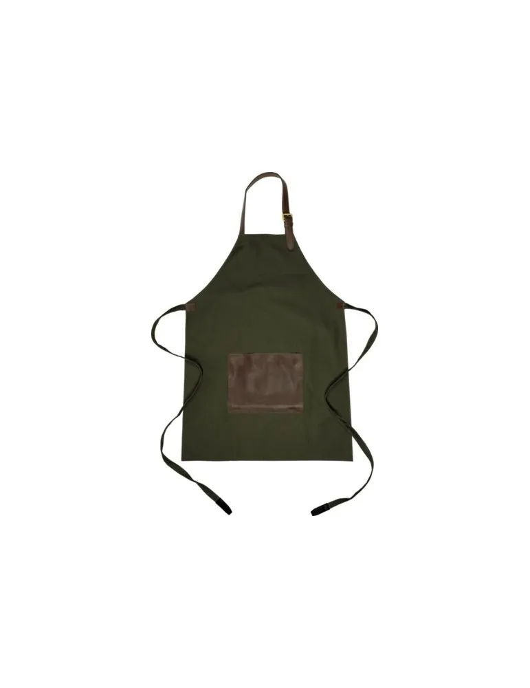 Tablier personnalisé en canvas 450 g/m2 Maria Couleurs : noir Matières : polypropylène (PP) recyclé personnalisable avec votre l