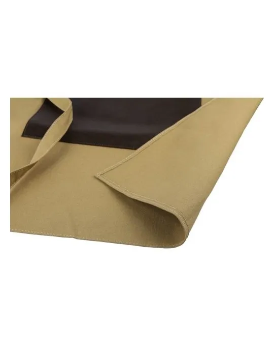 Tablier personnalisé en canvas 450 g/m2 Maria Couleurs : noir Matières : polypropylène (PP) recyclé cadeau client original