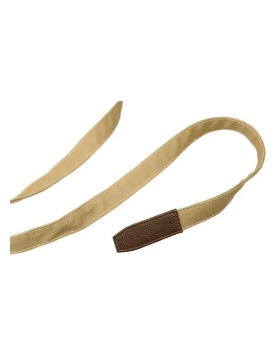 Tablier personnalisé en canvas 450 g/m2 Maria Couleurs : noir Matières : polypropylène (PP) recyclé cadeau entreprise pas cher