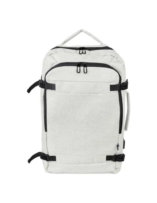 Sac à dos porte-ordinateur de 17'' en polyester rPET 300D Malcolm Personnalisé