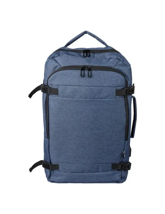 Sac à dos porte-ordinateur de 17'' en polyester rPET 300D Malcolm Personnalisé