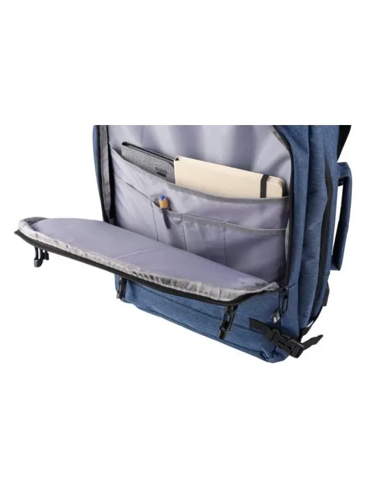 Sac à dos porte-ordinateur de 17'' en polyester rPET 300D Malcolm Personnalisé