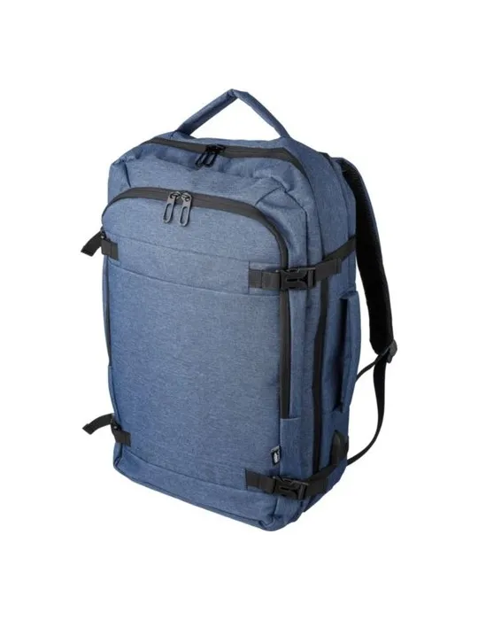 Sac à dos porte-ordinateur de 17'' en polyester rPET 300D Malcolm Personnalisé