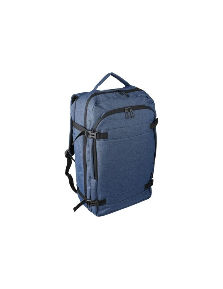 Sac à dos porte-ordinateur de 17'' en polyester rPET 300D Malcolm Personnalisé