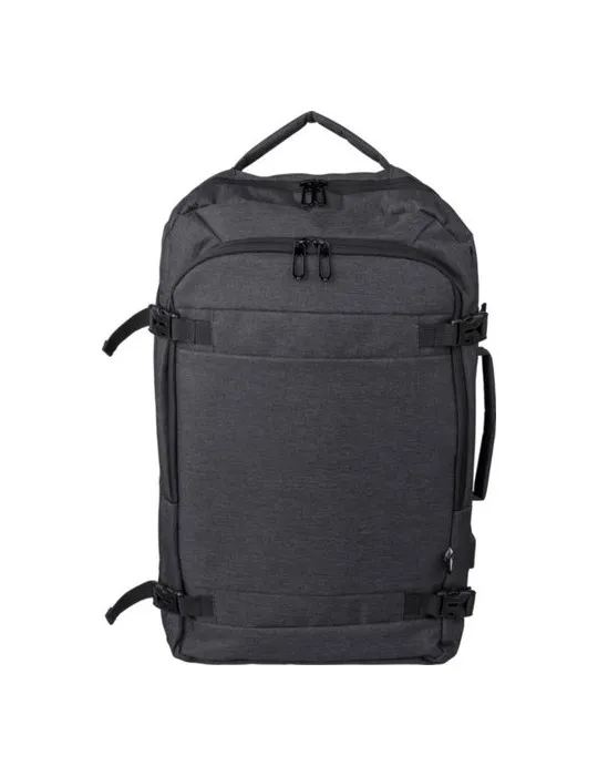 Sac à dos porte-ordinateur de 17'' en polyester rPET 300D Malcolm Personnalisé