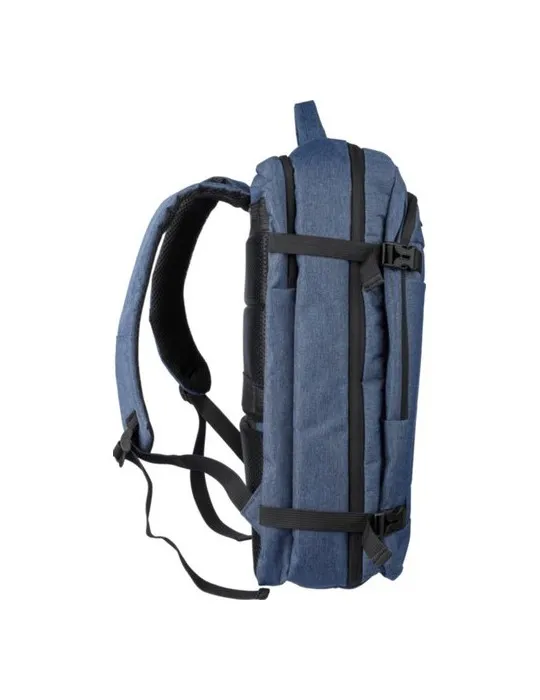 Sac à dos porte-ordinateur de 17'' en polyester rPET 300D Malcolm Personnalisé