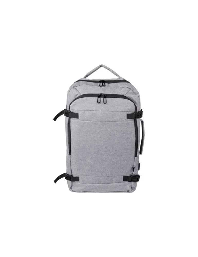 Sac à dos porte-ordinateur de 17'' en polyester rPET 300D Malcolm Personnalisé