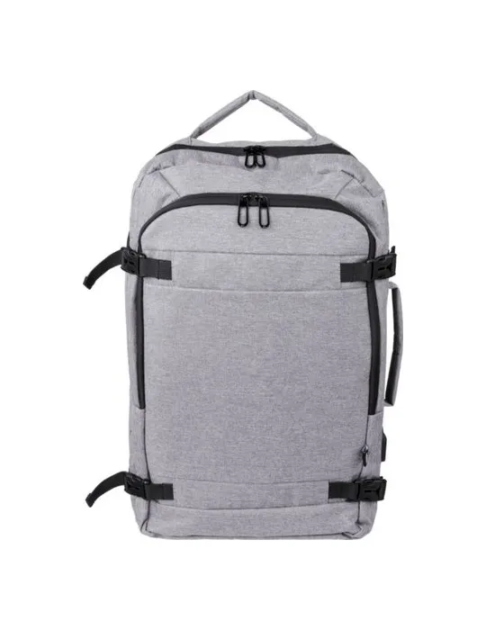 Sac à dos porte-ordinateur de 17'' en polyester rPET 300D Malcolm Personnalisé