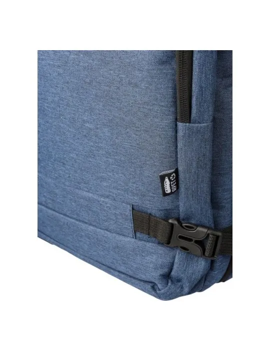 Sac à dos porte-ordinateur de 17'' en polyester rPET 300D Malcolm Personnalisé