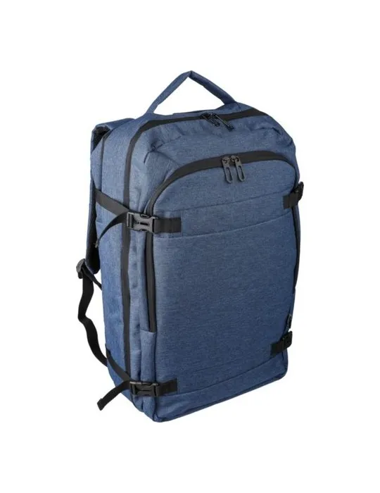 Sac à dos porte-ordinateur de 17'' en polyester rPET 300D Malcolm Personnalisé