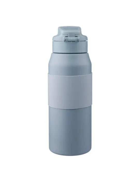 Gourde isotherme personnalisée en acier inoxydable de 800 ml Katie Matières : acier Couleurs : bleu cobalt objet promo petit bud