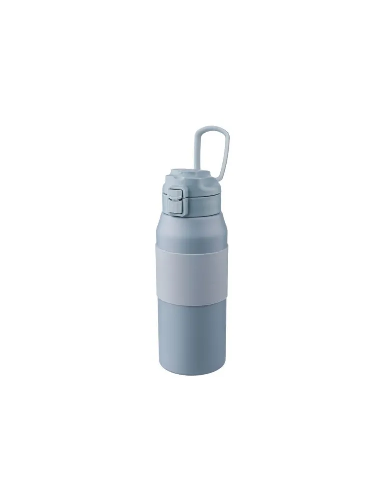 Gourde isotherme personnalisée en acier inoxydable de 800 ml Katie Matières : acier Couleurs : bleu cobalt cadeau affaires éléga