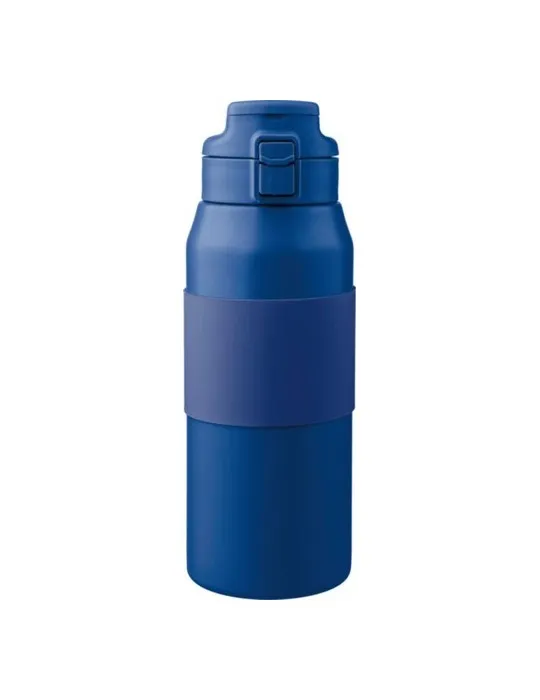 Gourde isotherme personnalisée en acier inoxydable de 800 ml Katie Matières : acier Couleurs : argenté cadeau affaires élégant