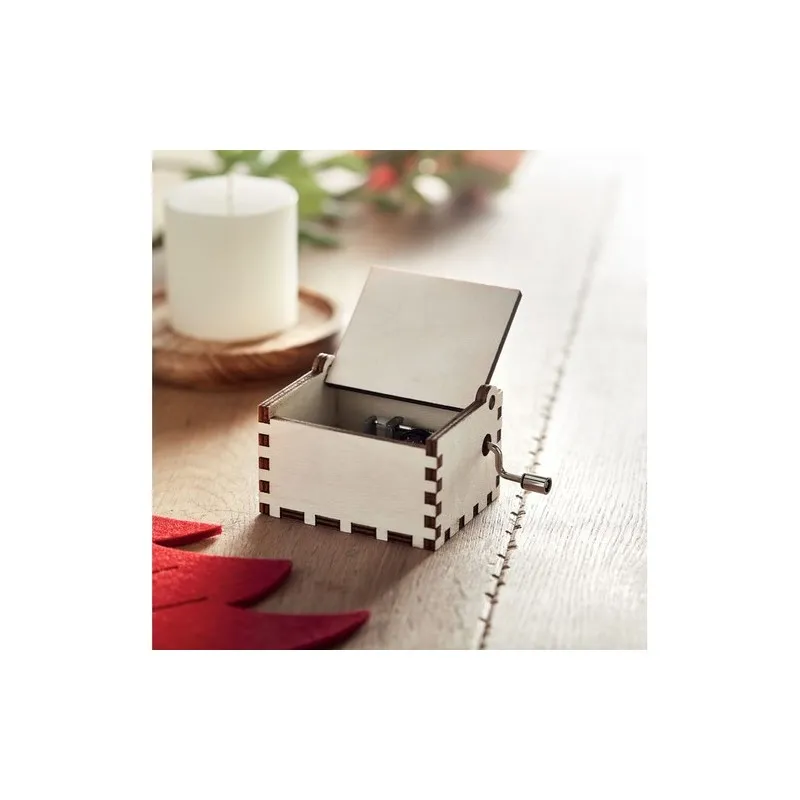 Boîte à musique en bois BOXMAS - Noël enchanté