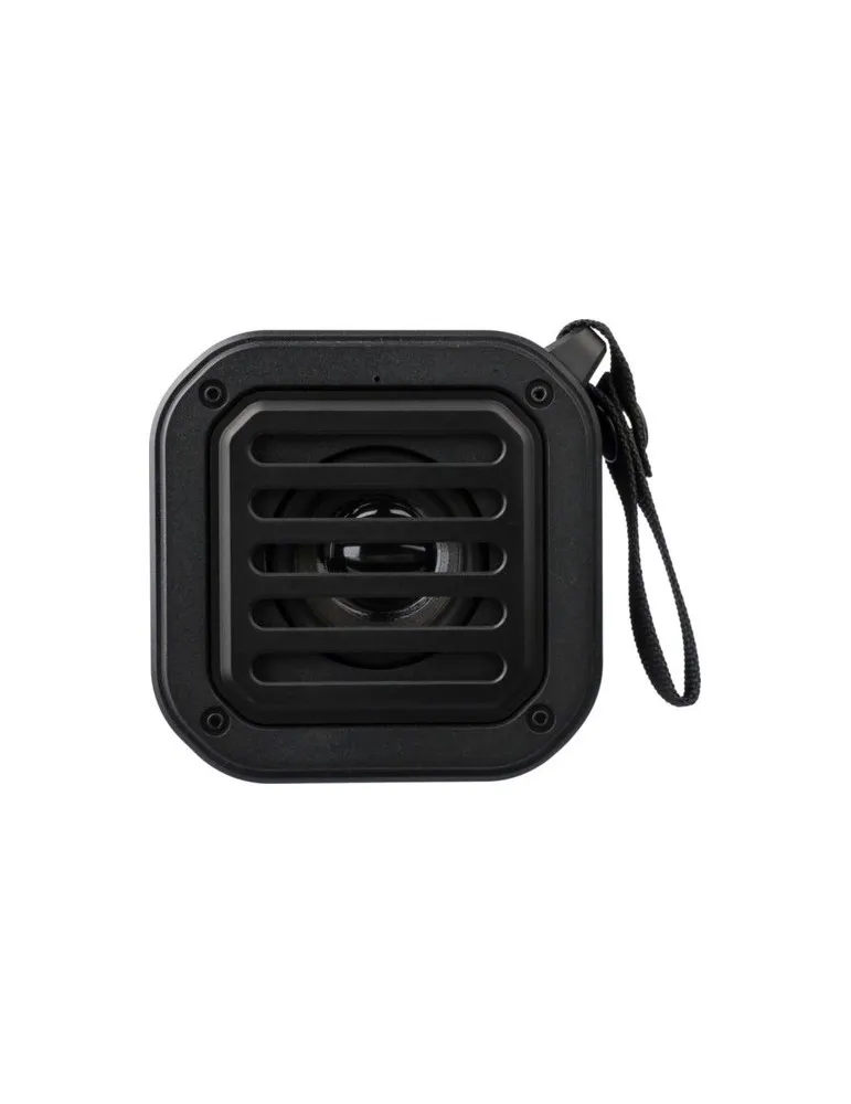 Enceinte sans fil écologique d'extérieur en ABS recyclé - Lois Matières : aluminium Couleurs : argenté