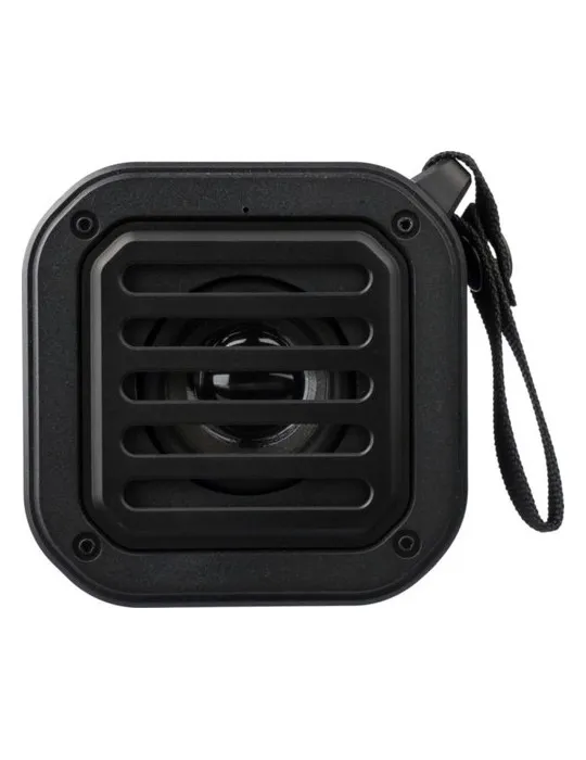 Enceinte sans fil écologique d'extérieur en ABS recyclé - Lois Matières : aluminium Couleurs : argenté