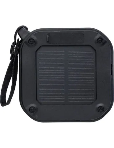 Enceinte sans fil écologique d'extérieur en ABS recyclé - Lois Matières : aluminium Couleurs : argenté 2