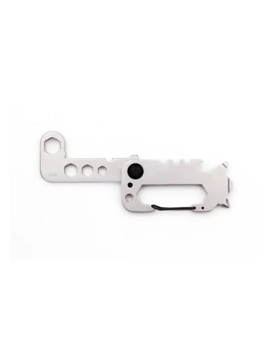 Outil multifonctionnel publicitaire Twist Brandcharger Matières : polyester Couleurs : brun personnalisable avec votre logo