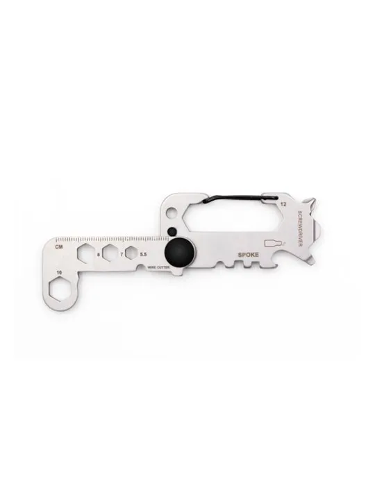 Outil multifonctionnel publicitaire Twist Brandcharger Matières : polyester Couleurs : brun goodies publicitaire événementiel