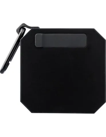 Enceinte sans fil publicitaire en ABS recyclé Lori Matières : non tissé Couleurs : argenté 2