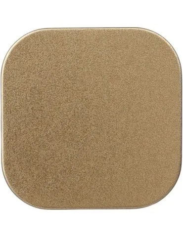 Bougie publicitaire parfumée Laurie Matières : cuir recyclé Couleurs : taupe