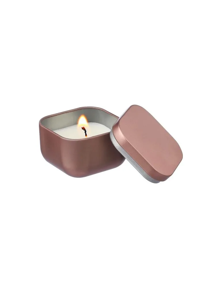 Bougie publicitaire parfumée Laurie Matières : coton Couleurs : blanc impression haute définition