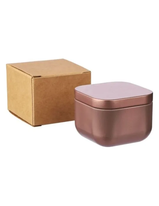 Bougie publicitaire parfumée Laurie Matières : coton Couleurs : blanc marquage couleur éclatante