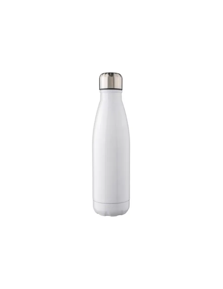 Gourde écologique en acier inoxydable recyclé de 650 ml personnalisée Cliff Matières : aluminium recyclé&nbsp; Couleurs : gris marqua