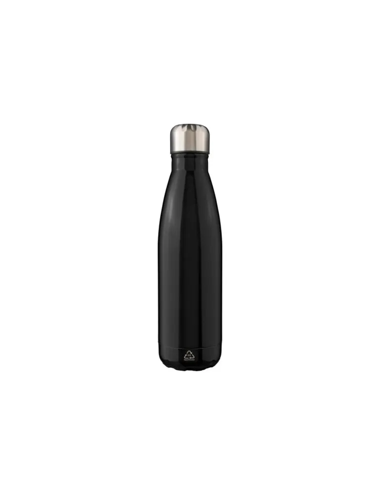 Gourde écologique en acier inoxydable recyclé de 650 ml personnalisée Cliff Matières : aluminium recyclé&nbsp; Couleurs : bleu goodie