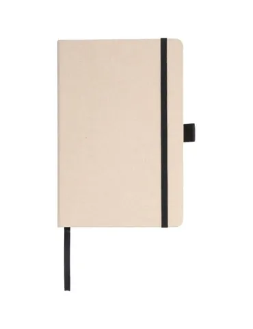 Carnet A5 personnalisé écologique en canne à sucre Friedrich Matières : polyester Couleurs : gris Contenance : 2 L