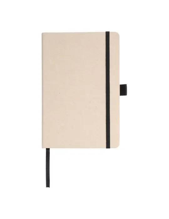 Carnet A5 personnalisé écologique en canne à sucre Friedrich Matières : polyester Couleurs : gris Contenance : 2 L