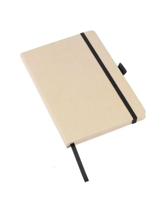 Carnet A5 personnalisé écologique en canne à sucre Friedrich Matières : polyester Couleurs : gris Contenance : 2 L objet promoti