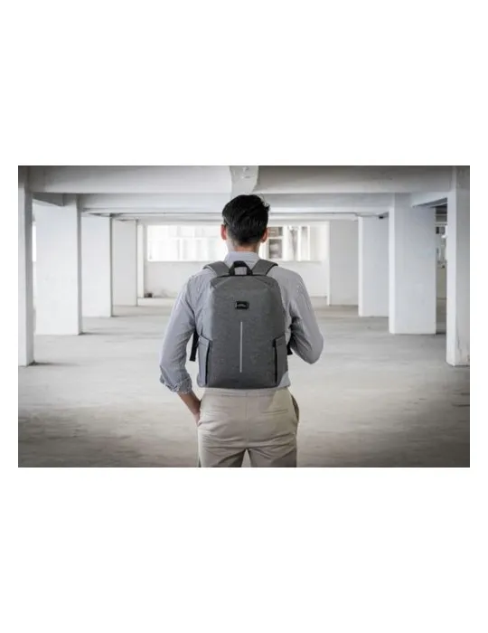 Sac à dos personnalisé Phantom Lite 2 de Brandcharger Matières : polyester Couleurs : noir Contenance : 2 L impression haute déf