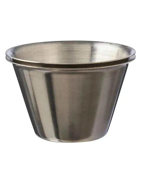 Gourde personnalisée de 230 ml en acier inoxydable recyclé - Brock Matières : Synthétique Couleurs : blanc impression haute défi