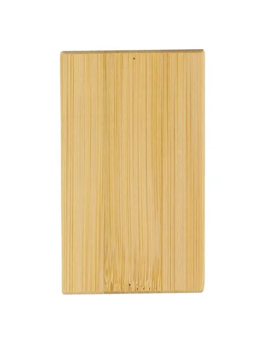 Support personnalisé en bambou pour téléphone Albert Matières : acier inoxydable Couleurs : noir cadeau collaborateur premium