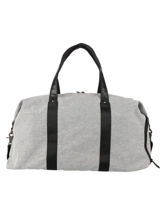 Sac de sport écologique en polyester 600D recyclé Desmond Matières : PVC Couleurs : bleu personnalisable avec votre logo