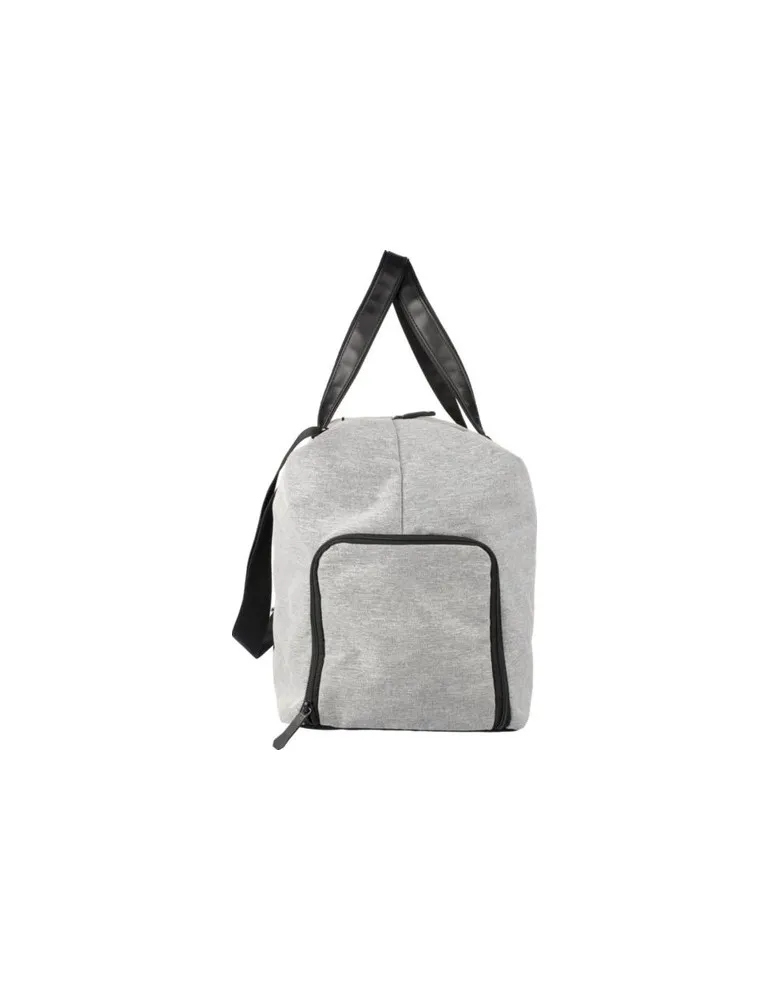 Sac de sport écologique en polyester 600D recyclé Desmond Matières : PVC Couleurs : bleu goodies publicitaire événementiel