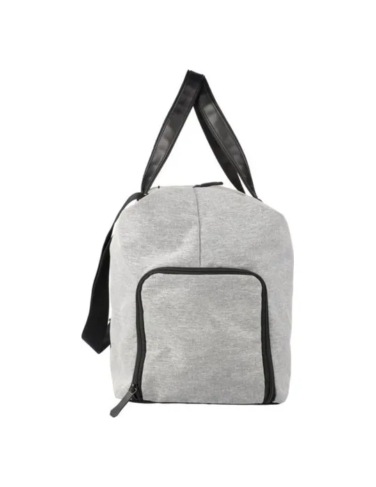 Sac de sport écologique en polyester 600D recyclé Desmond Matières : PVC Couleurs : bleu goodies publicitaire événementiel