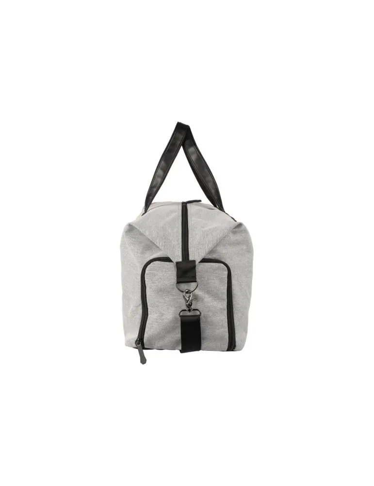 Sac de sport écologique en polyester 600D recyclé Desmond Matières : PVC Couleurs : bleu impression haute définition