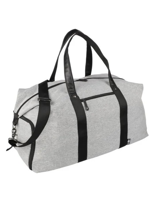 Sac de sport écologique en polyester 600D recyclé Desmond Matières : PVC Couleurs : bleu goodies entreprise design