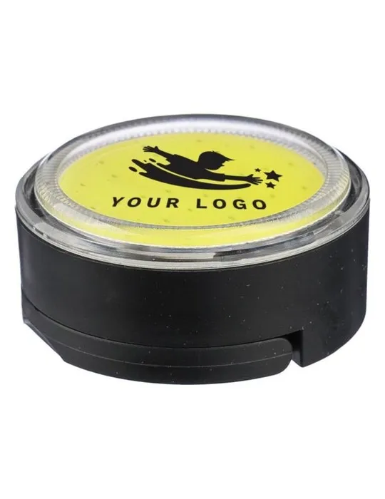 Lampe mini COB magnétique en ABS - Dan Câble de chargement publicitaire Lany Wristband - Brandcharger Matières : aluminium Cou