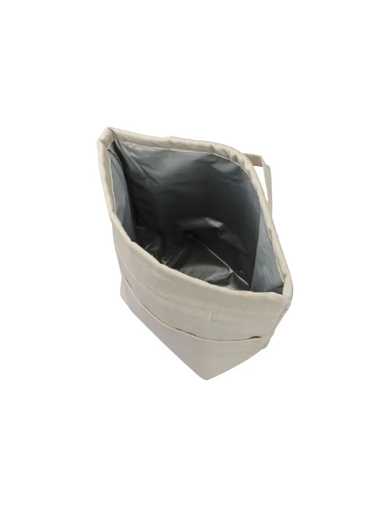 Sac isotherme en coton recyclé 220 g/m² Faith Personnalisé