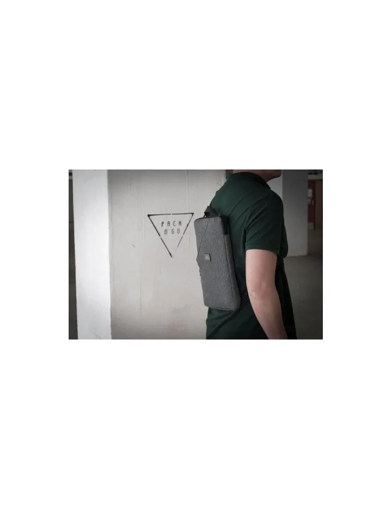 Sac pour ordinateur portable de 16'' personnalisé Brandcharger Spectre Go Matières : osier marquage laser ultra précis