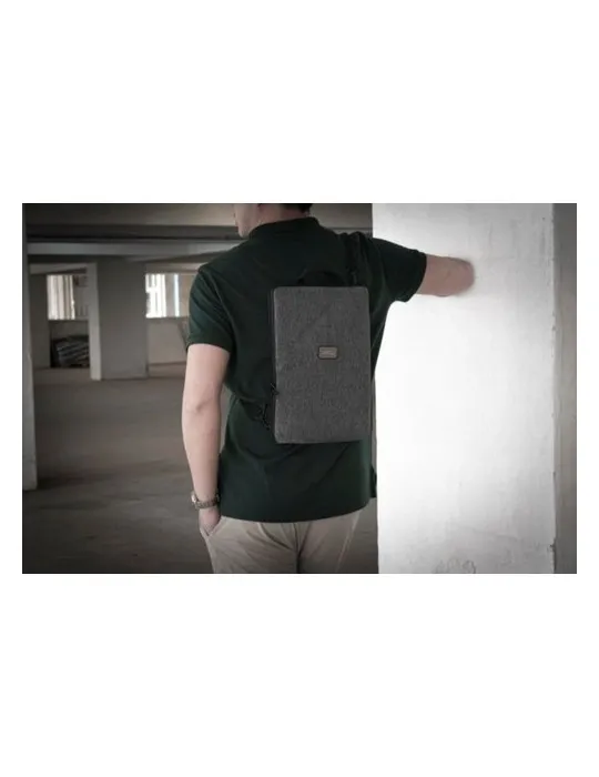 Sac pour ordinateur portable de 16'' personnalisé Brandcharger Spectre Go Matières : osier goodies entreprise design