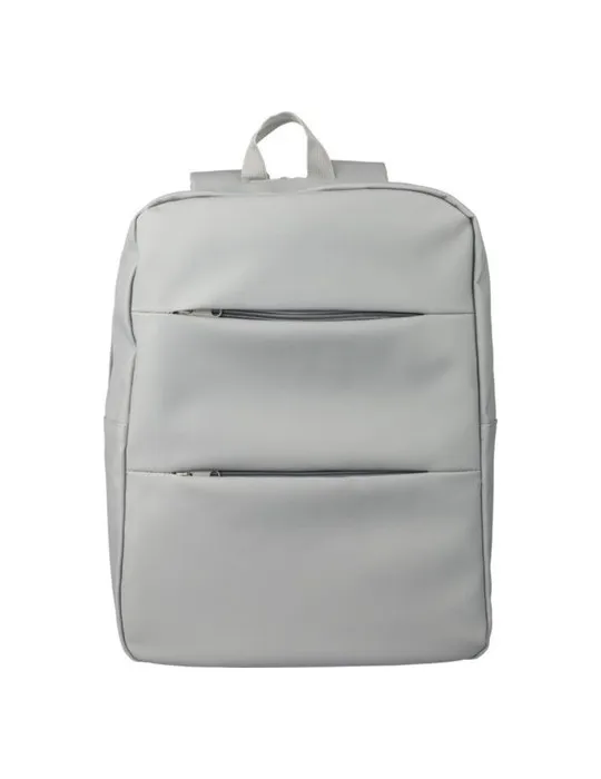 Sac à dos écologique porte-ordinateur 15'' en PU Felicia Matières : bambou