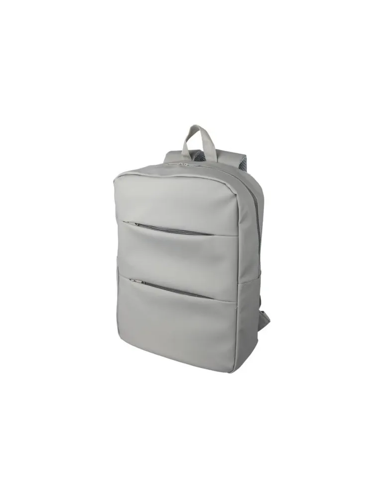 Sac à dos écologique porte-ordinateur 15'' en PU Felicia Matières : bambou goodies publicitaire événementiel